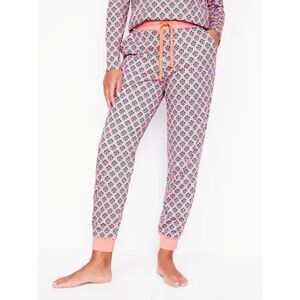 BODEN Pink Floral Jersey Pyjama Bottoms, Size 8